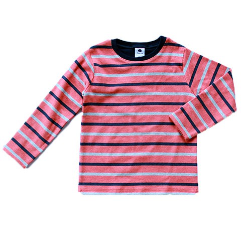 マルチボーダー長袖Tシャツ 80-150cm