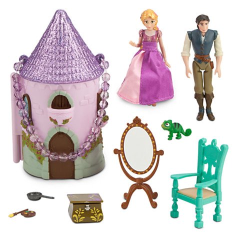 ディズニープリンセス Disney Princess ラプンツェル Rapunzel キッズ 子供 おもちゃ プリンセス ミニ キャッスル プレイセット