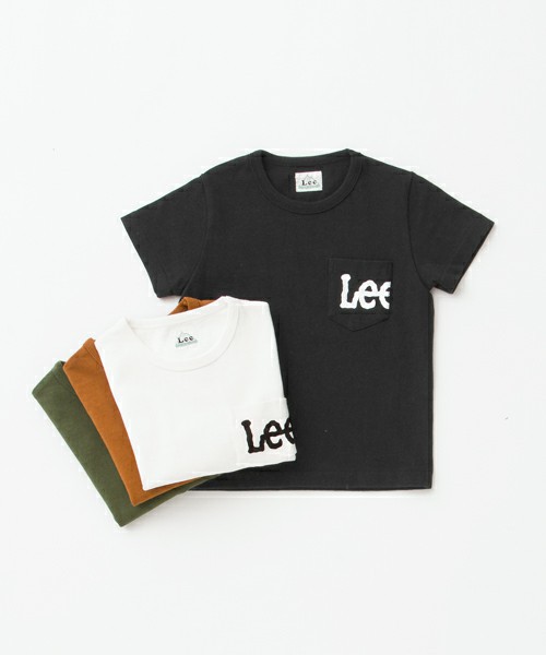 Lee×DOORS-natural- Print Pocket T-SHIRTS(KIDS)