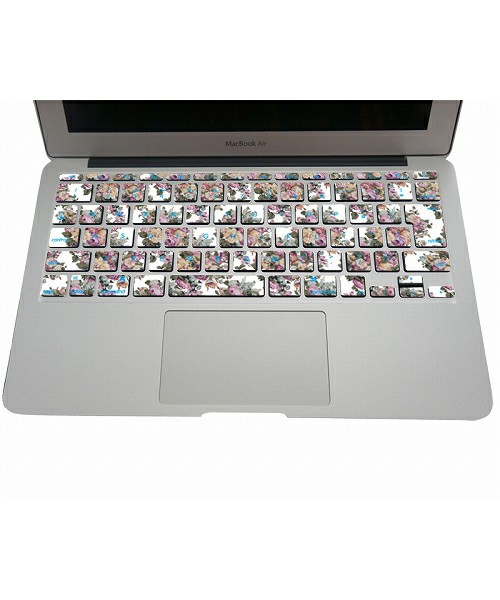 Gizmobies(ギズモビーズ) / TYPE F.BOUQUET 【Macbook専用キーボードシール】