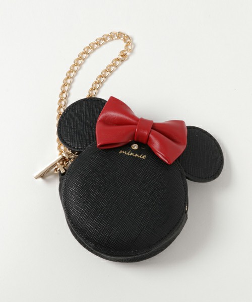 【MINNIE】SilhouetteMini Pouch