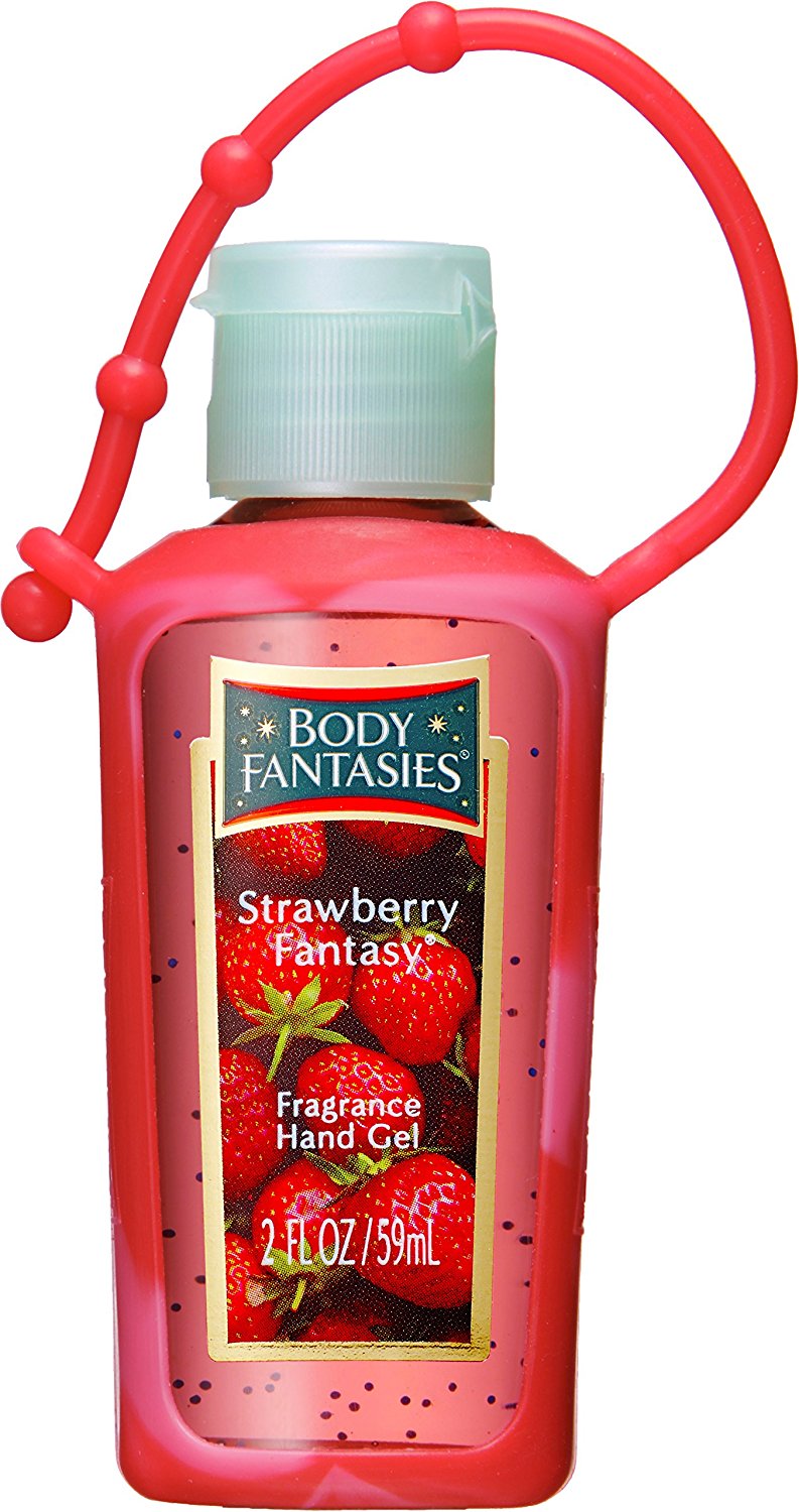 ボディファンタジー フレグランスハンドジェル ストロベリー(ホルダー付) 59ml